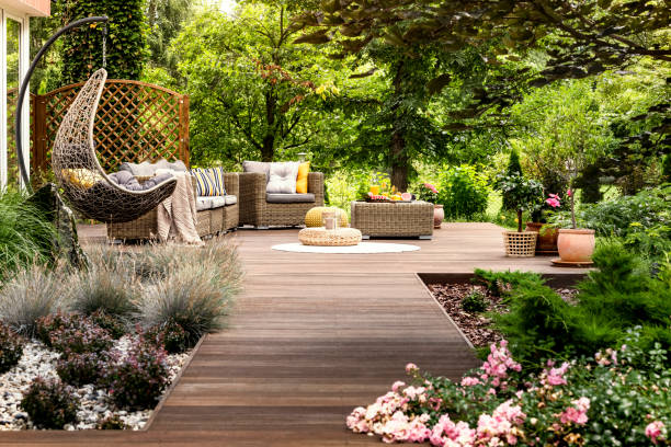 Patio and Garden